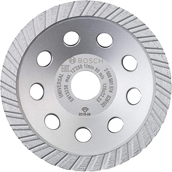 Meule assiete diamante Std Universal Turbo 125 mm NEW