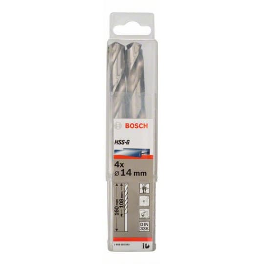 JEU 4 FORET HSS-G DIAMETRE 14MM 2608585593