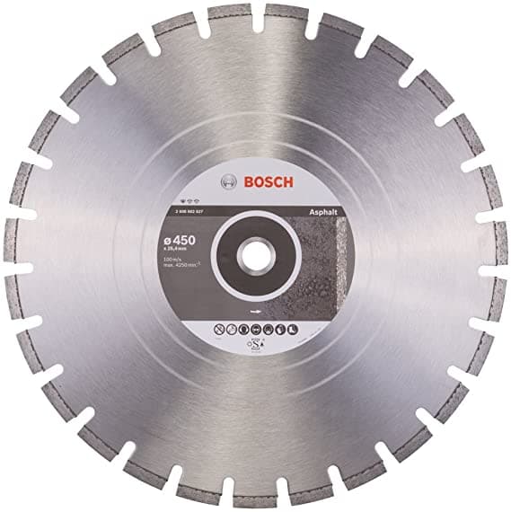 DISQUE DIAMANT ASPHALTE 450X25,4