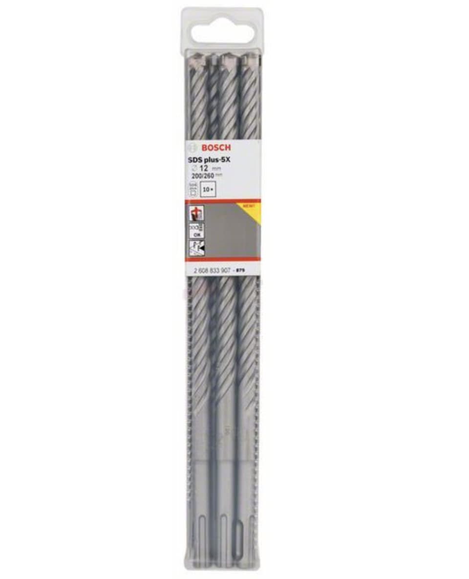 JEU de 10pcs SDS plus-5XForets of 12x200x260 2608833907