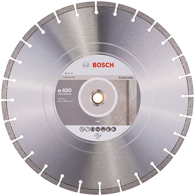 DISQUE DIAMAN Std for Concrete-400 x20,00+25,40
