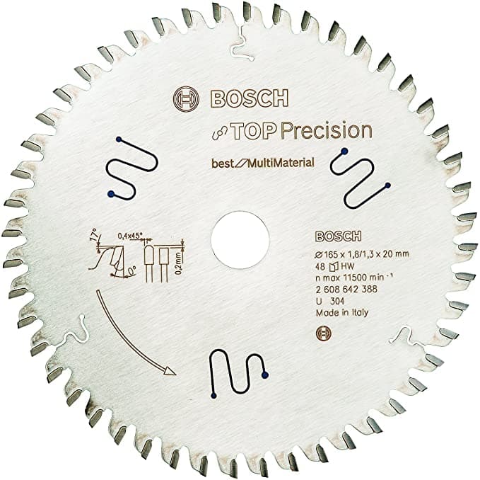 Circular Saw Blade BS MU H 165x20-48 2608642388