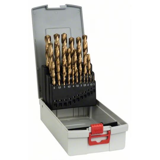 Set ProBox 25 pcs HSSTiN revêtement titane1-13 mm 2608587019