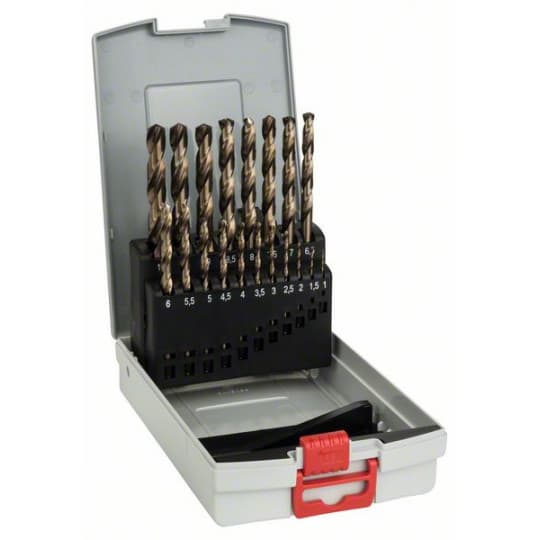 Set ProBox 19pcs FORET HSSCo alliage cobalt,1-10mm 2608587014